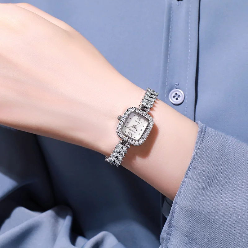MIGE Original Miyota Quartz Woman Watch Waterproof Ladies Wristwatch Fashion Diamond Crystal Strap Watch For Women