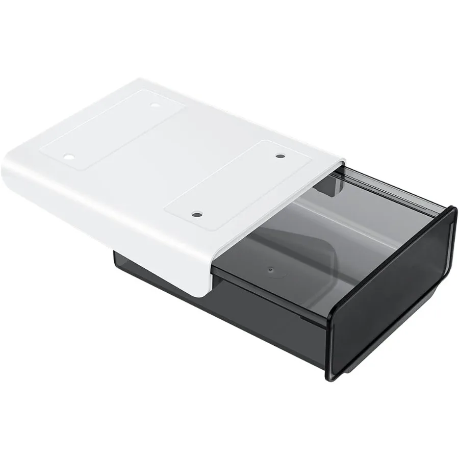 

1 шт. ящик под столом, скрытый органайзер под столом, пластиковый самоклеящийся выдвижной ящик под столом для офисного платья