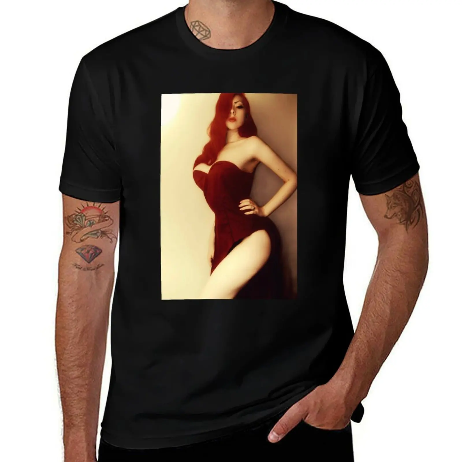 

Jessica Rabbit - Cosplay T-Shirt man graphic t shirt t shirts for man graphic vintage t shirts with prints T-Shirt
