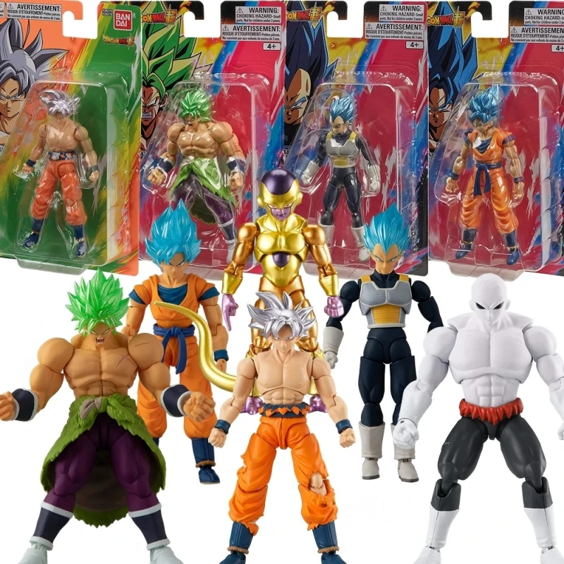 Anime Dragon Ball Shf Super Evolve Ultra Instinct Ssj Blue Goku Vegeta Jiren Broli Gold Frieza Pvc Action Toy Figures Kids Gift