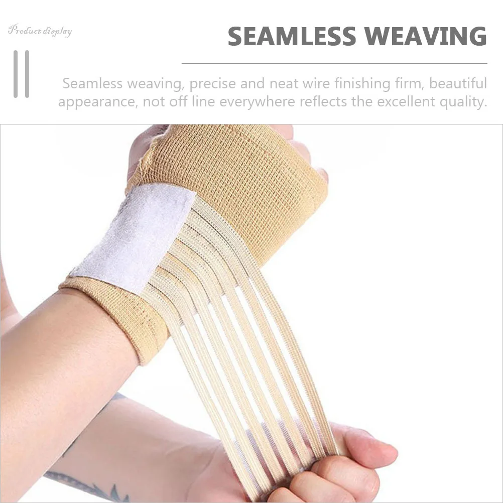

2Pcs Fitness Wrist Support Elastic Breathable Hand Brace Non Slip Wrist Wraps for Workouts Weightlifting