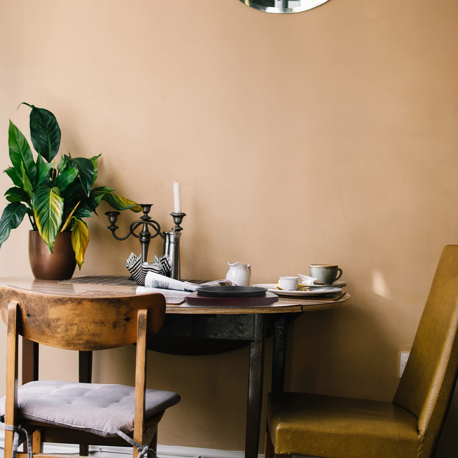 

1 set 1 Set Iron Steak Plate Round Grilling Pan Non-Stick Cooking Pan For Home Restaurant Outdoor Barbecue Serving Tray Kitchen