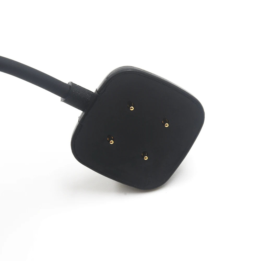 Dock อะแดปเตอร์ชาร์จในรถยนต์ USB ชาร์จสายเคเบิลสายไฟสำหรับ Fitbit Versa 4/3 Sense 2สมาร์ทวอท์ช Versa4 Versa3 Sense2อุปกรณ์เสริม