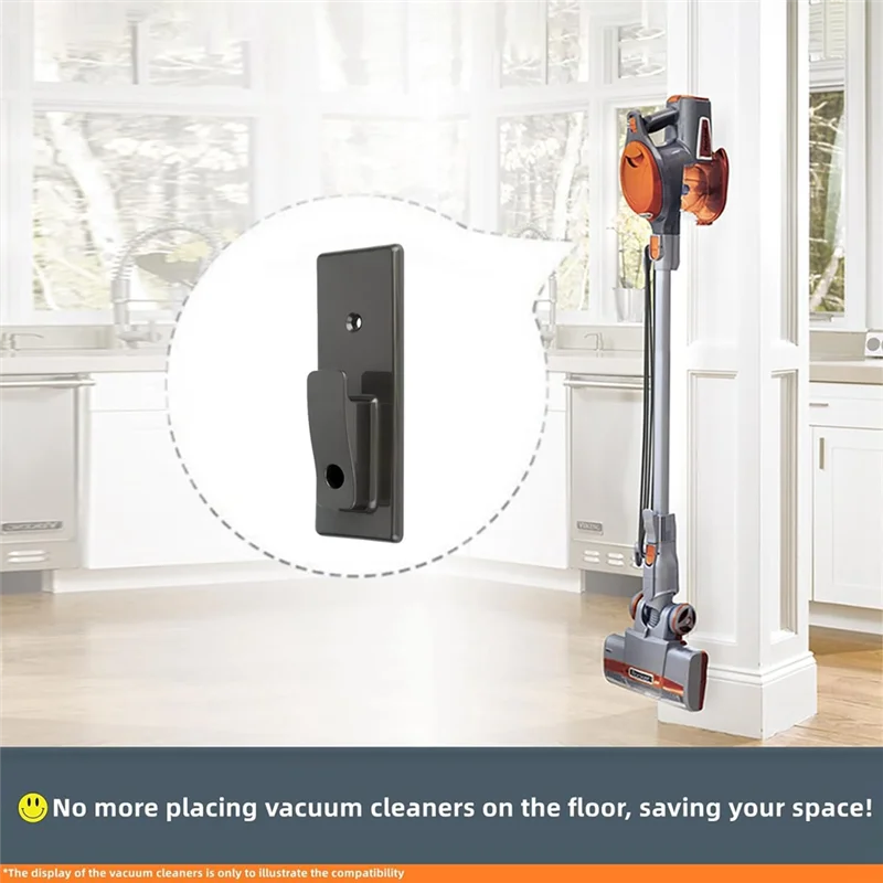 Supporto per montaggio a parete M04K per aspirapolvere verticale Shark Rocket HV300 HV320, parti di ricambio 390FFJH380 / 416FFJV300 con cacciavite