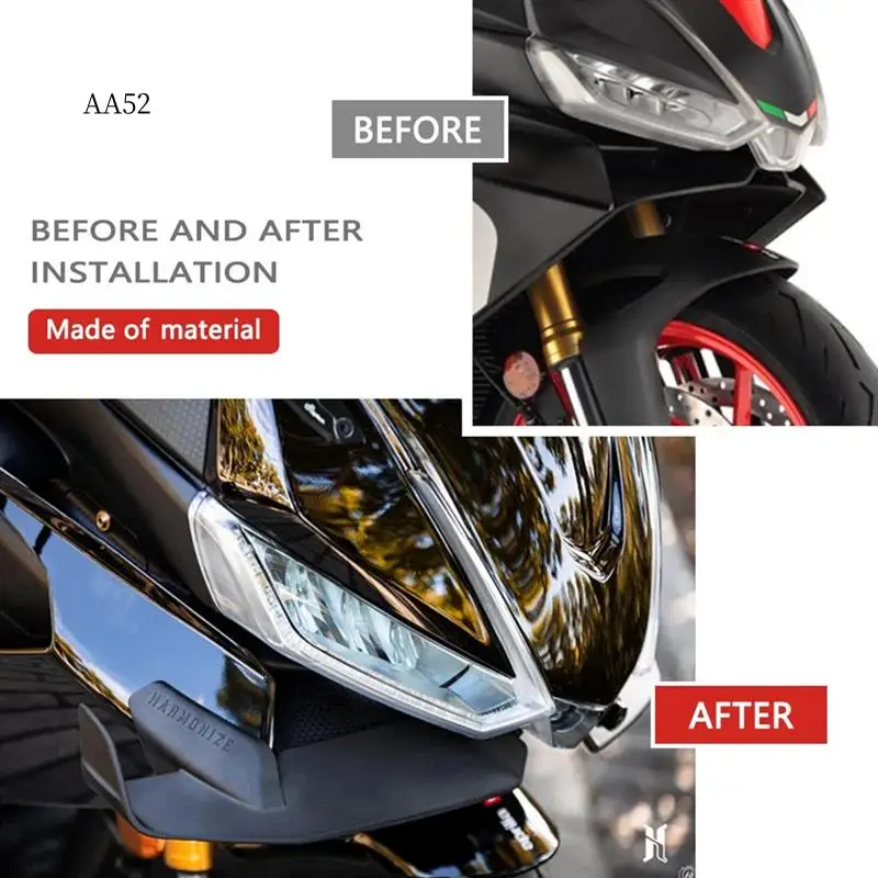 

AS-Motorcycle Winglet Аэродинамический комплект крыльев Боковой ветровой спойлер Боковой ветровой спойлер для RS660