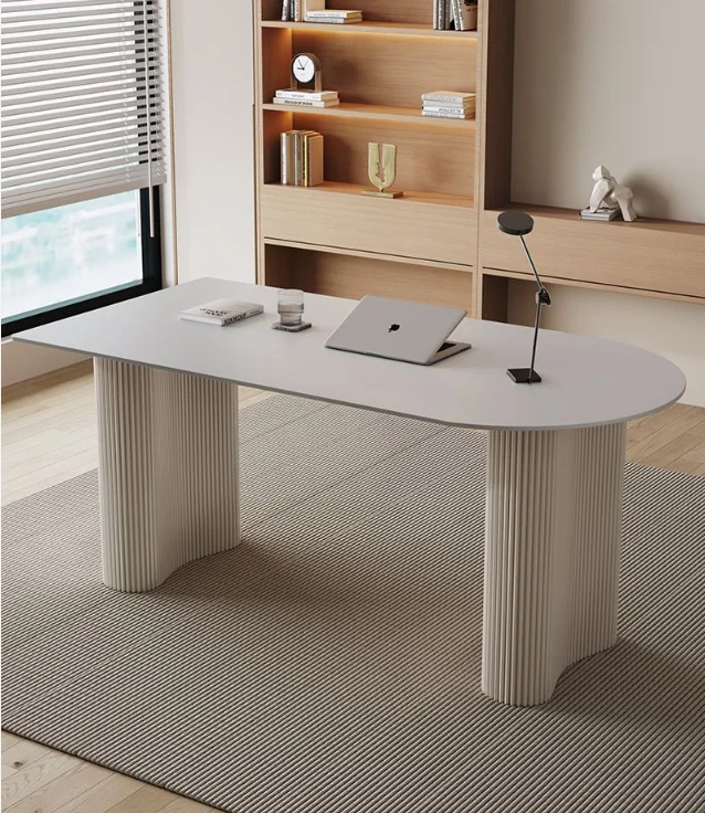 

*d forRock Board Computer Desk Pure White House Hold Modern Simple Writing Desk Study Desk*