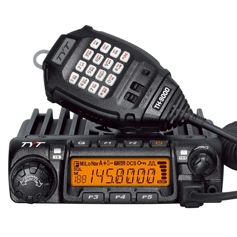 TYT TH-9000D Car Mount Radio Vehicle Mouted Walkie Talkie 60W UHF Ham Radio Transceiver 50KM Long Range TYT Radio TH9000D