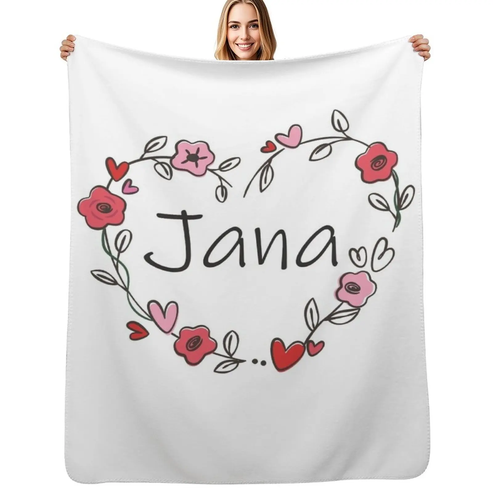 

Jana Throw Blanket Multi-Purpose Kid'S Fashion Sofas Soft Plaid Blankets