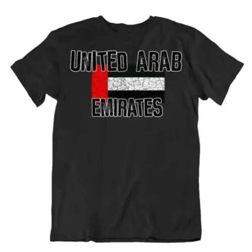 Flagge T-Shirt United Arabische Emirate Mode Country Andenken Geschenk Pide Logo