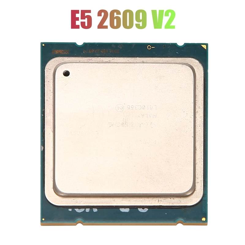 For Xeon E5 2609 V2 CPU LGA2011 Pin Processor CPU For X79 BTC Mining Motherboard For X79 Motherboard DDR3 Memory