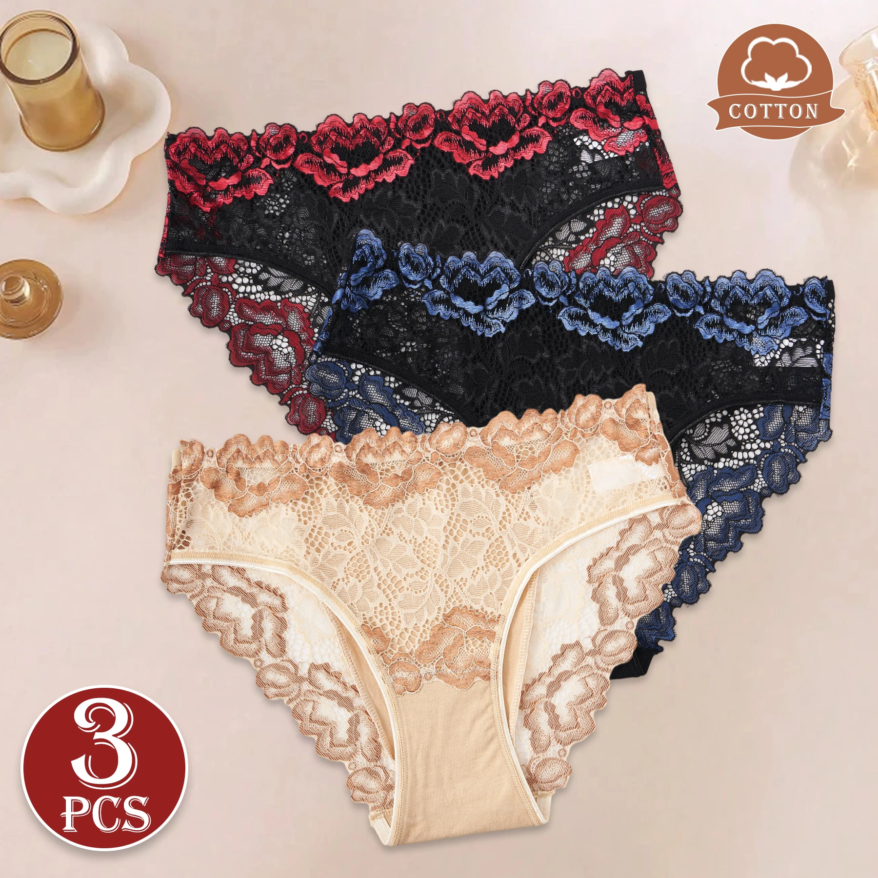#25 Latest Womens Lace Trim Comfort Panties Updates