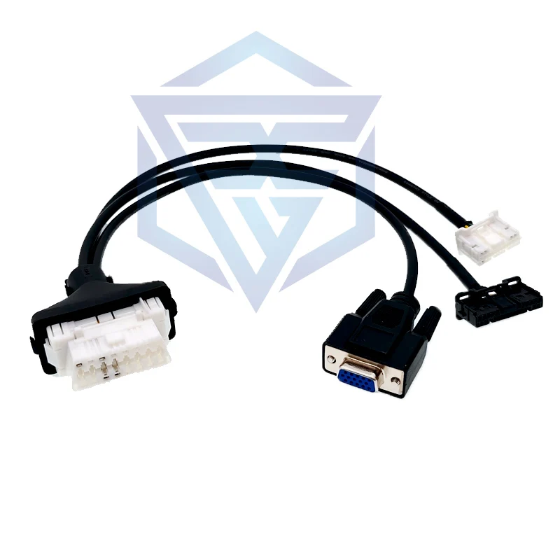 Cable 2 en 1 para Toyota OBD2, 4A, 8A, control remoto, Programación directa, funciona para OBDSTAR X300DP DP Autel 808 GBOX PAD2