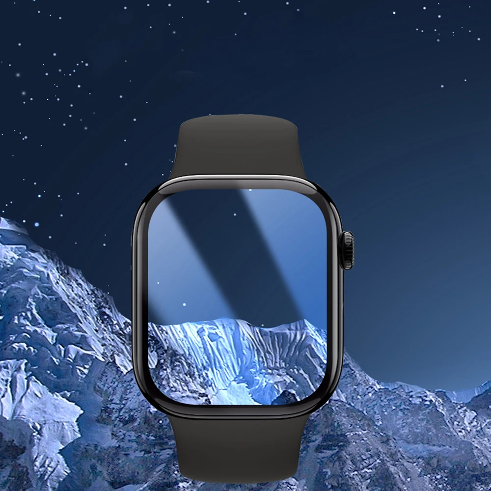 Apple Watch 시리즈 11 10-9-8-7-6 5 Se ultra-2 49mm 41 45-42-46mm 44mm (강화 유리 아님) 필름 액세서리용 화면 보호기 썸네일 4