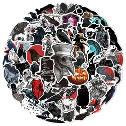 10/30/50PCS Horror Crow Gothic Witch Stickers Decals Decoration Suitcase Scrapbooking Phone Laptop Stationery Cool Kid Sticker