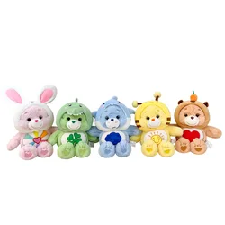 Care Bears Turn Into Capybara Rabbit Plush Toys Soft Lovely Animals Stuffed Dolls For Boys Girls Birthday Gift Sleeping Pillow