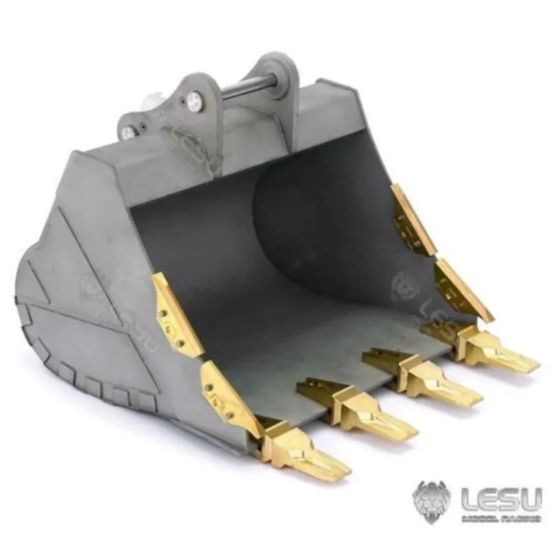 Metal 1/14 Original Bucket For LESU C374 Carter RC Hydraulic Excavator DIY Model Outdoor Toys TH17911