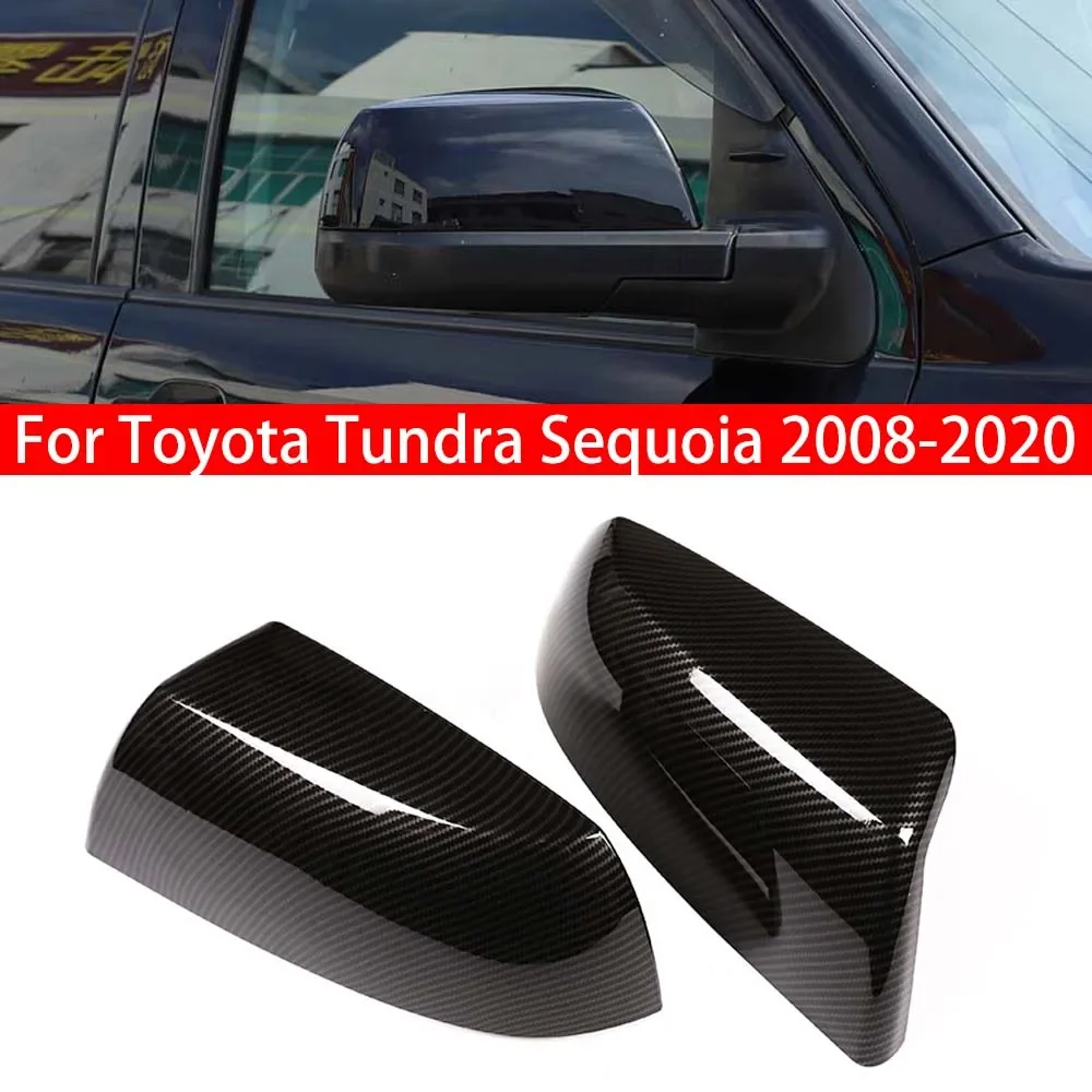 

For Toyota Tundra Sequoia 2008-2020 Rearview Mirror Cover Body Kit Accessories