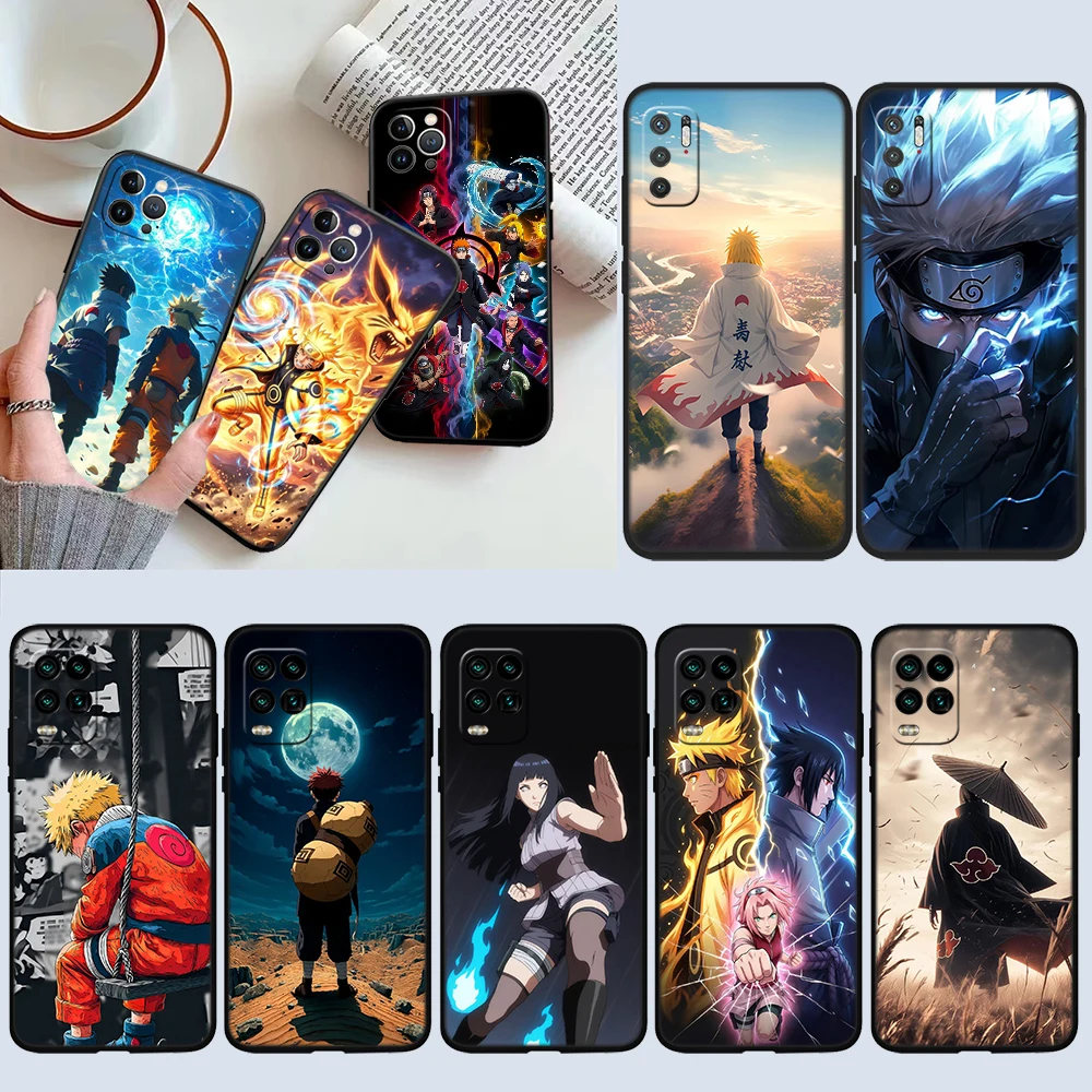 DI6 Anime Naruto Uzumaki Case for Samsung Galaxy A11 A12 A13 A15 A52S A53 A55 A56 A70 A71 A72 A73 F06 F16 F56 S10 Plus S10e