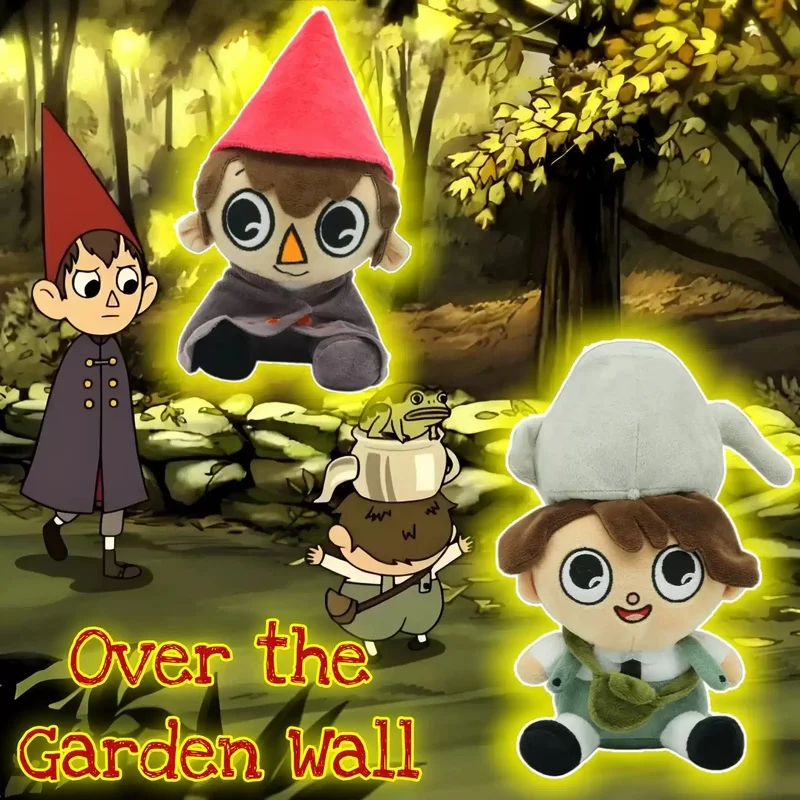 Over The Garden Wall Wirt Greg Cartoon Plush Toy Soft Stuffed Doll Collectible Home Display Decor Ornament Holiday Present
