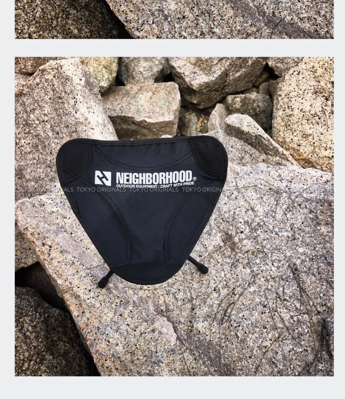 NEIGHBORHOOD Outdoor-Campinghocker, Kompakt, Tragbar, Faltbar, 360° ° Drehbarer Mazza-Stuhl für Reisen und Freizeit – Detail 10