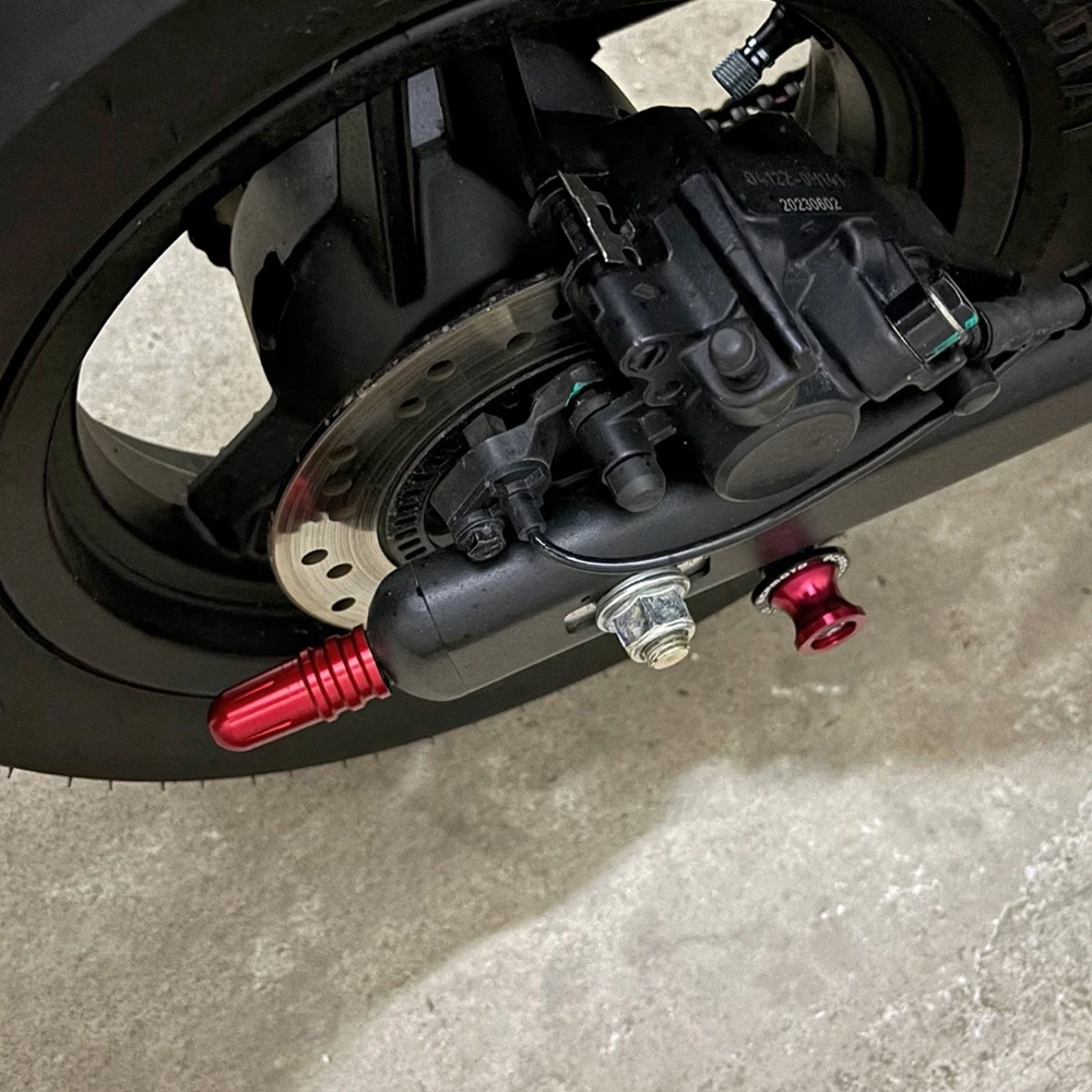 Pour Yamaha R3 R7 MT03 MT07 R25 MT25 FZ25 XJ6 fourche arrière de moto, ajusteur d'extrémité de chaîne de roue arrière, garniture de couvercle de vis, accessoires