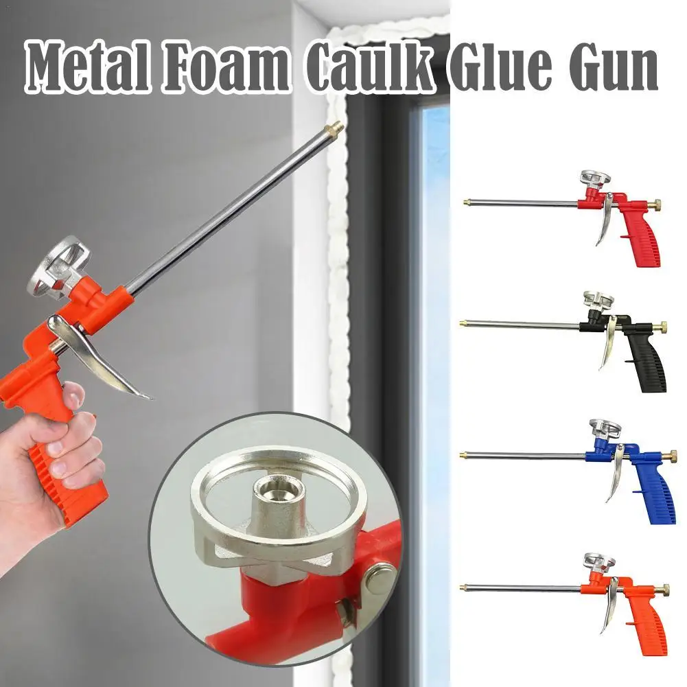 Foam Expanding Spray Gun Foam Glue Gun All Metal Polyurethane Foam Sealant Specia Manual Tool For House Renovation