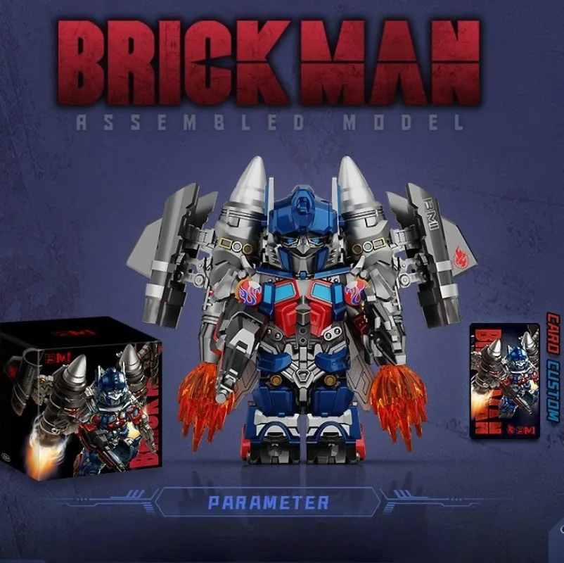 Nowe Klocki Transformers Optimus Prime MOC Małe Elementy Megatron Zabawki do Składania dla Dzieci Model Bumblebee Ozdoba na Biurko Prezent