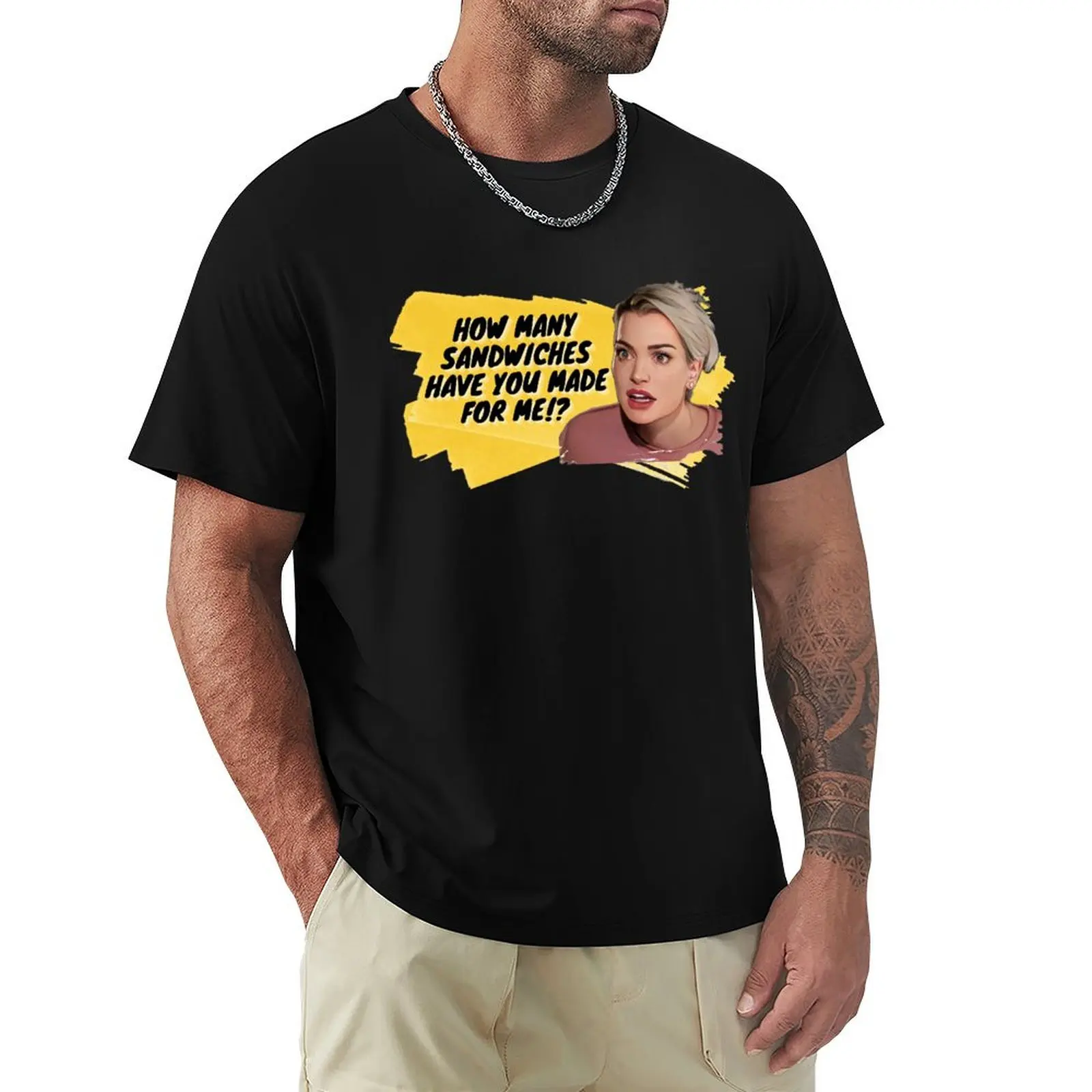 Summer House Lindsay Hubbard “How many sandwiches have you made for me!?” T-Shirt anime t shirts for man T-Shirt