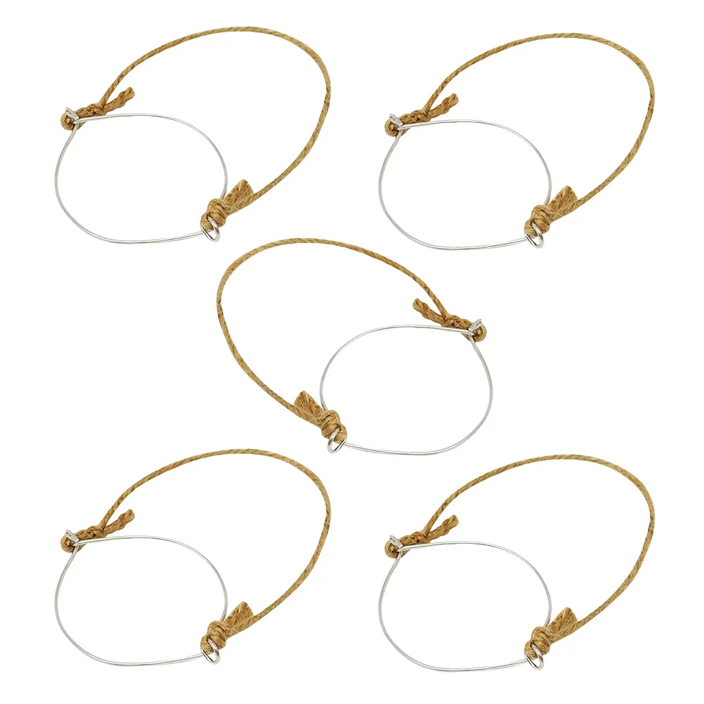 

5Pcs Jar Wire Hangers Hooks Stainless Steel Wire Handles Hangers Canning Jars Hangers Jar Hanging Hook For Regular Mouth Canning