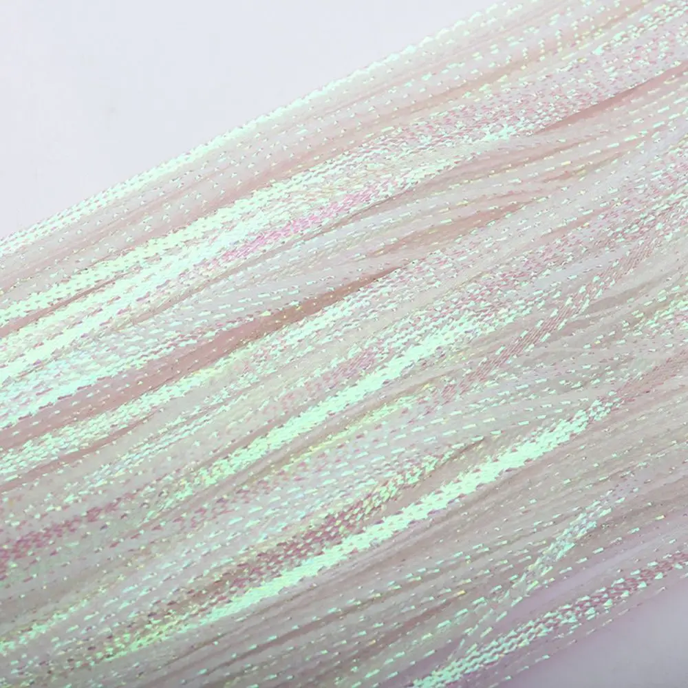 Glow Flash Fish-Scale Shining Strip Synthetic Imitation Corrugated Flash Strands Simulates 3mm 8m Fly Tying Materials Fish Lure