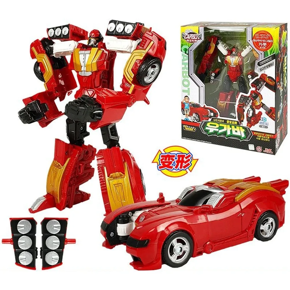 Coreano Cartoon Anime Elite Versione Carbot Deformare Robot Trasformazione Auto Action Figure Mecha Auto Bambini Ragazzo Giocattoli Regali di compleanno