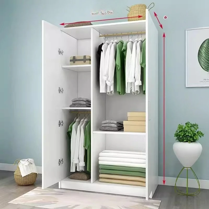 Partitions Storage Wardrobe Display Minimalist Nordicmodern Makeup Wardrobe Exterior Modular Wooden Guarda Roupa Home Furniture