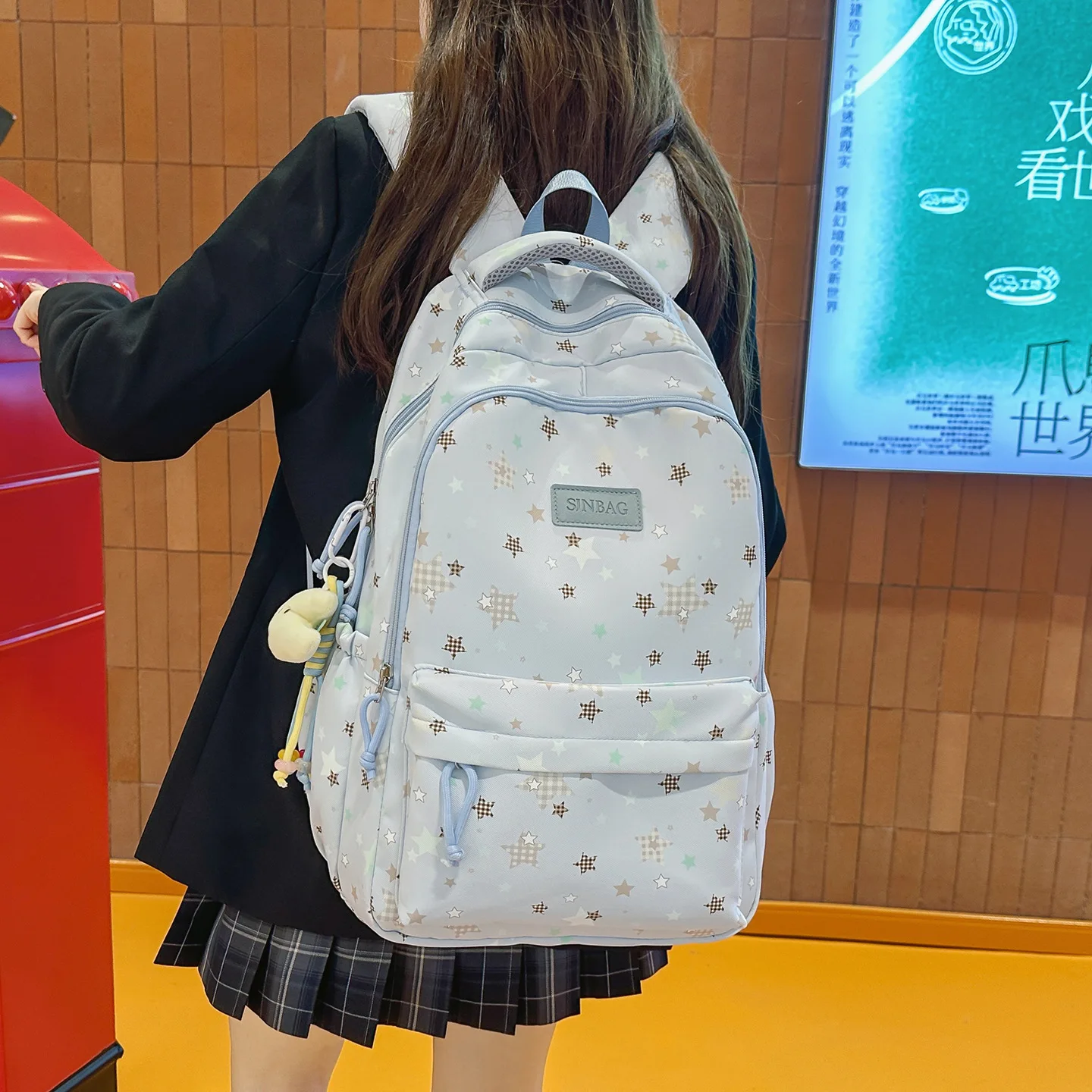 Backpack for Girls Teenager Travel School Backpacks Boys Children Rucksack Casual School Bags Backpack Cute Multipocket Book Bag - view 5