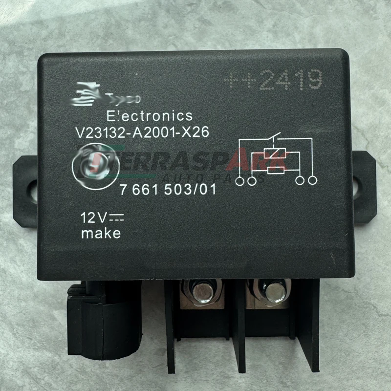 For 11-16 BMW 528i 535i 550i Cooling Fan Relay Control Module 7661503