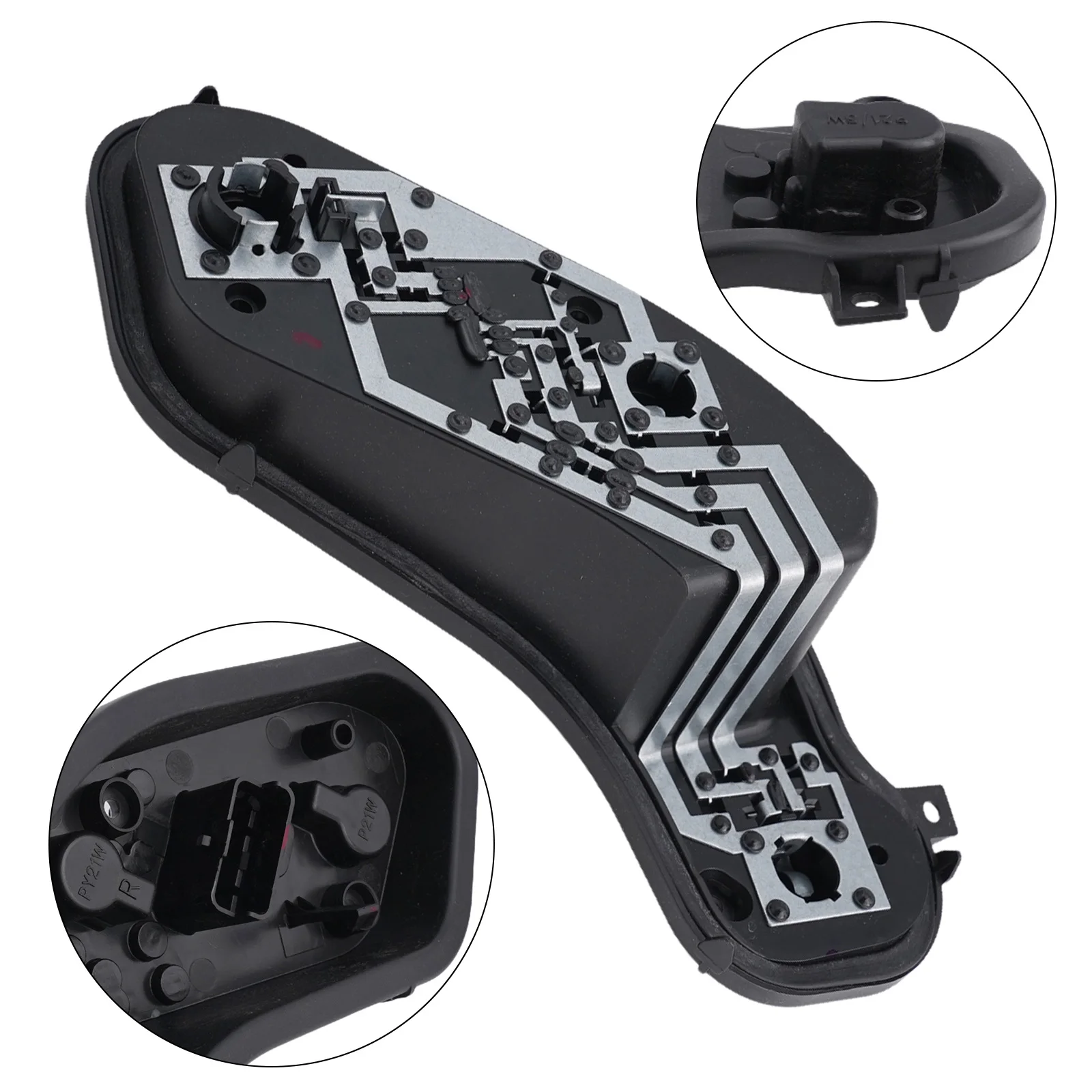 

Черный/серебристый цвет для Nissan Versa Sedan 26551-3AW0A, простая установка, разъем заднего фонаря для Nissan Versa Sedan 13-19, 1 шт., абсолютно новый.