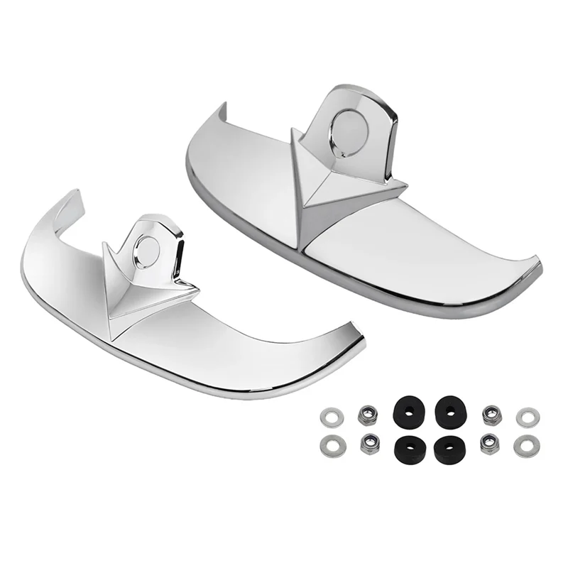 

For FLSTS Heritage Springer Chrome Fender Tip Trim Kit- Front Rear Accessories