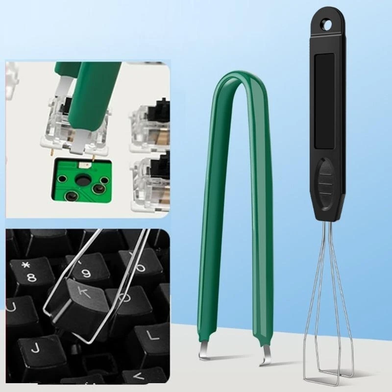 B2EF Easily Remove AntiStatic IC Puller Efficient Keycap Puller For Extracting Mechanical Keyboard Switches Easy to Use