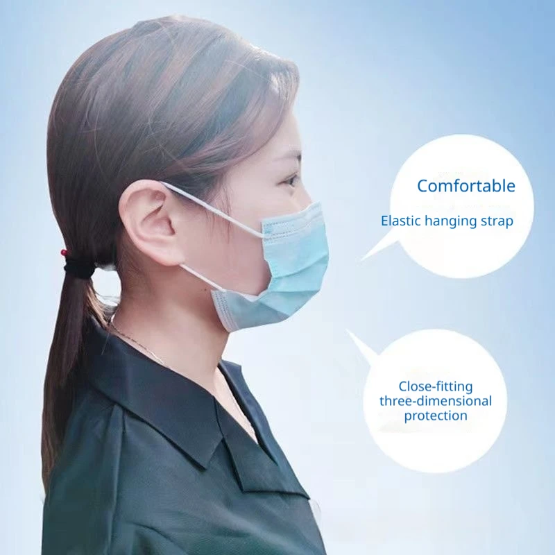 Four-Layer Thickened Disposable Masks, Breathable For Adults, Suitable For Both Men And Women, Dustproof And Cold-Proof