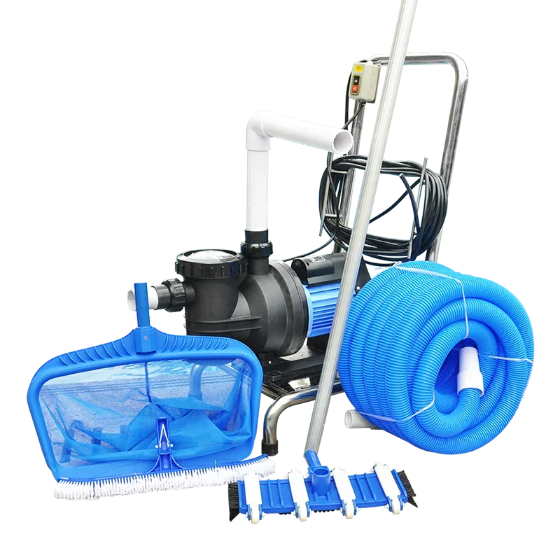 Best selling Manual Integrated Swimming Pool Equipment Vacuum Plastic Pool Cleaner