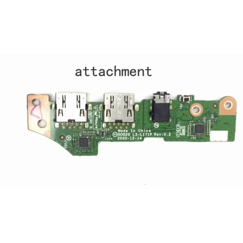 FOR Lenovo IdeaPad Gaming 3-15ACH6 GOG20 Audio USB Board Switch Button Board LS-L171P