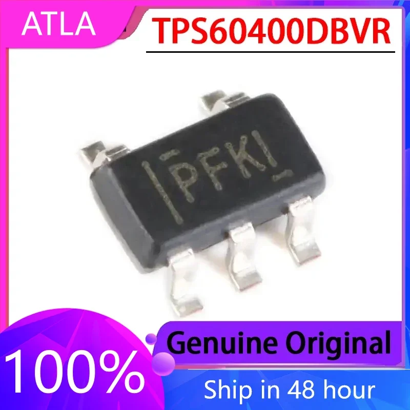 

5PCS Original TPS60400DBVR Screen Printed PFKI SOT23-5 60mA Charging Pump Voltage Inverter