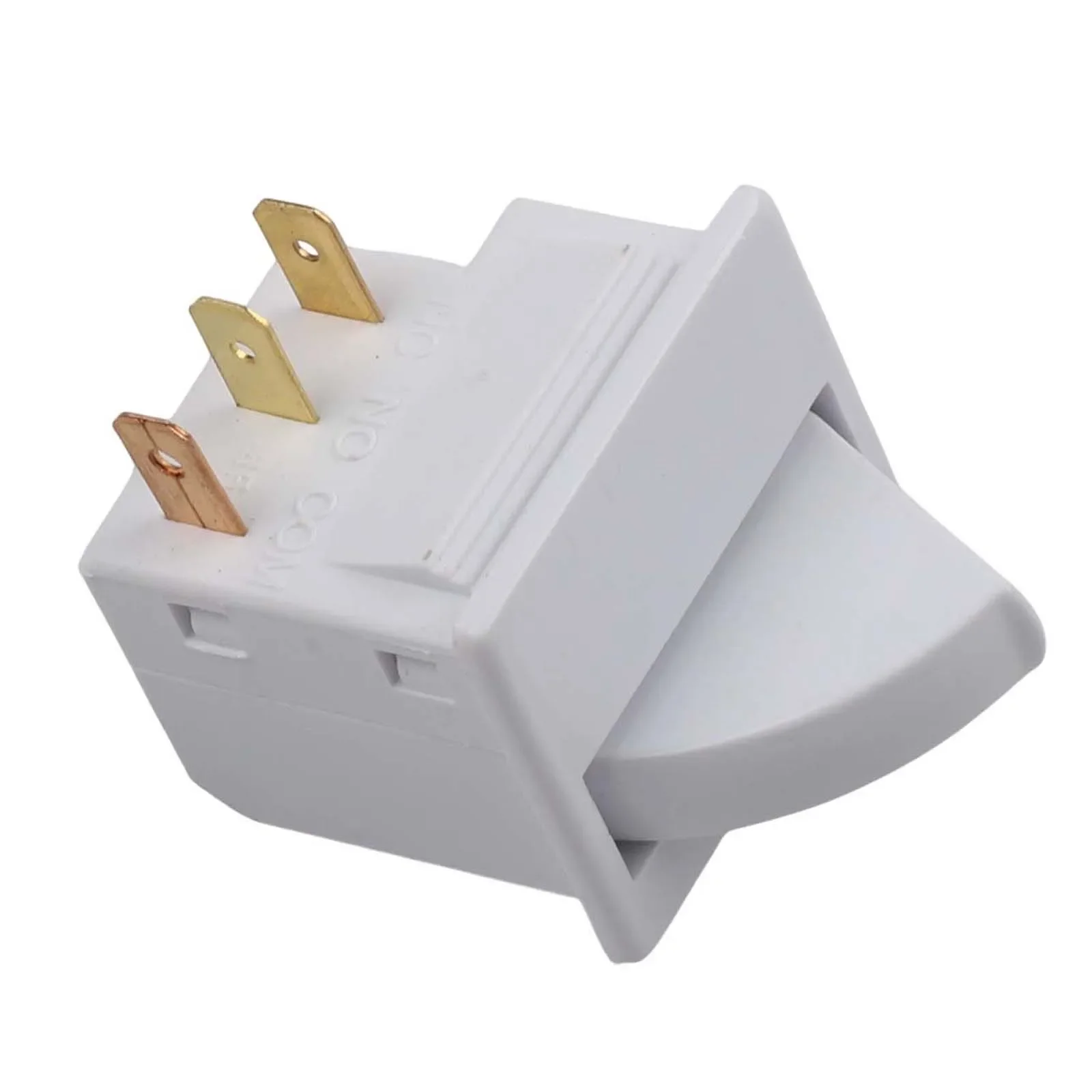 2/3PIN Refrigerator Door Light Switch Rocker Control Refrigerator Accessories 5A Momentary Fridge Switch 5A 250V AC