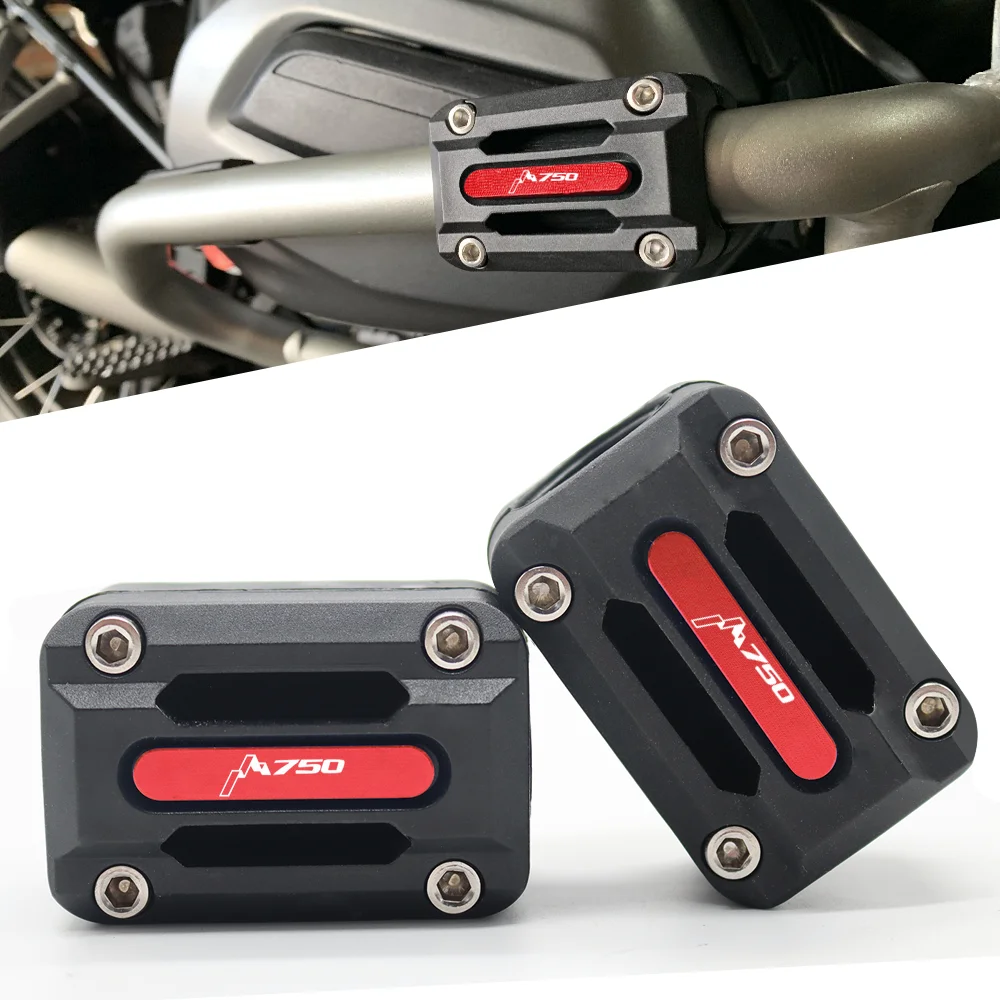 

For HONDA XL750 Transalp XL 750 Transalp 2023 22/25/28mm Motorcycle Engine Crash Bar Protection Bumper Decorative Guard Block
