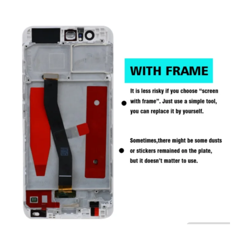 5.1'' Display Screen for Huawei P10 VTR-L29 AL00 TL00 L09 Lcd Display Touch Screen Digitizer With Frame Assembly for Huawei P10