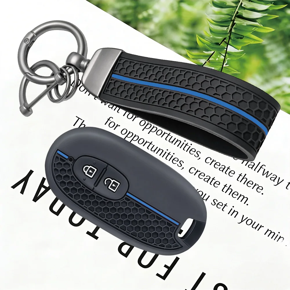 1pc New silicone rubber car key cover case skin protect keychain for SUZUKI Swift Sport SX4 SCORSS grand vitara Wagon R stingray