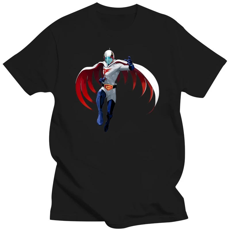 New Gatchaman G-Force Classic Cartoon Anime Men'S White Black T-Shirt Size S-3Xl Fashion Classic Style Tee Shirt