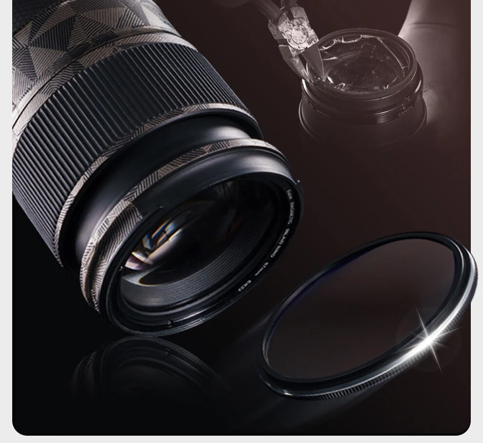 Kase Wolverine II Magnetischer CPL Polarisationsfilter: Hochdurchlässiger, Reflexionsarmer Filter für Landschaftsfotografie – Detail 10