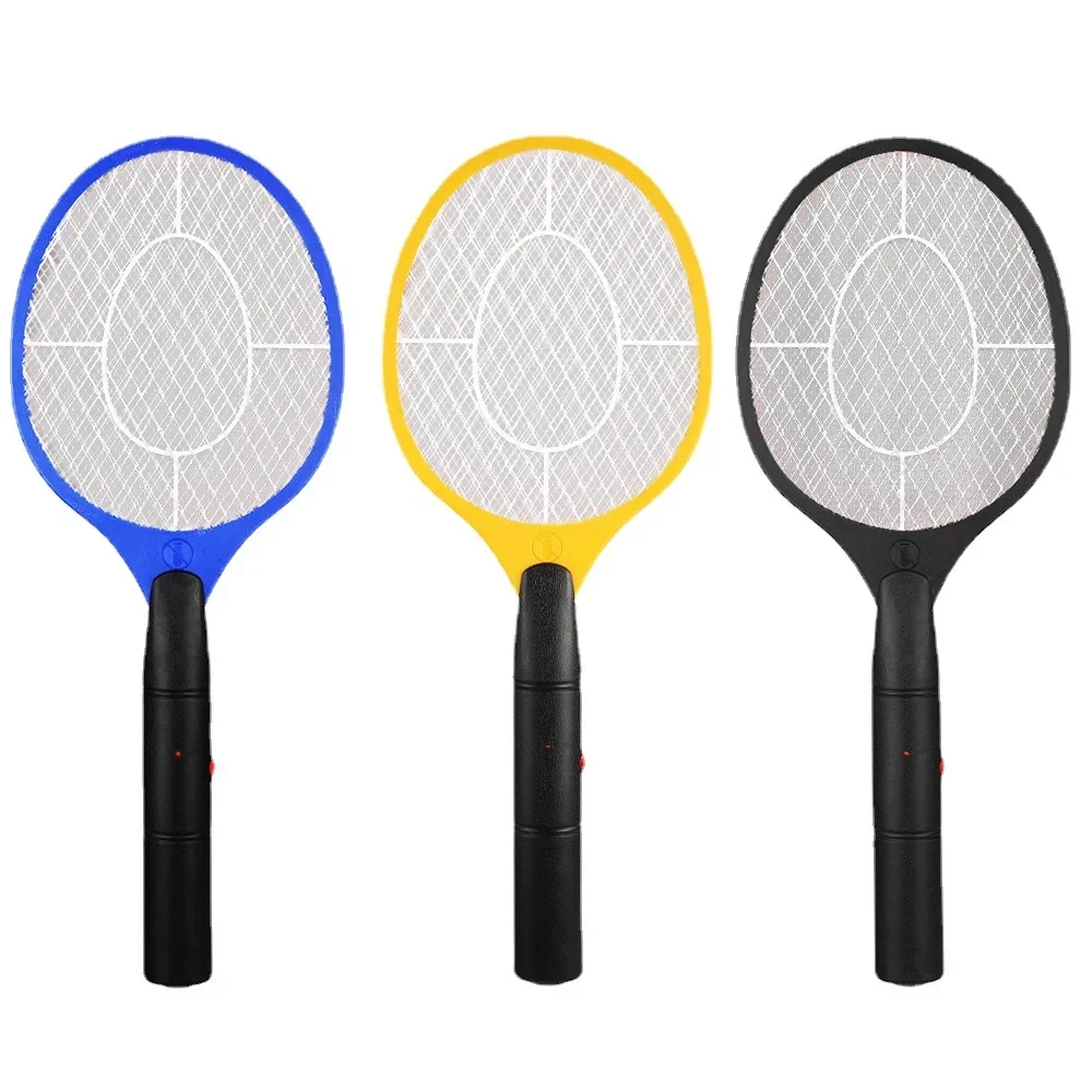 Portable Electric Fly Insect Bug Zapper Handheld Insect Fly Swatter Racket Mosquitos Killer Pest Control AA Batteries Power