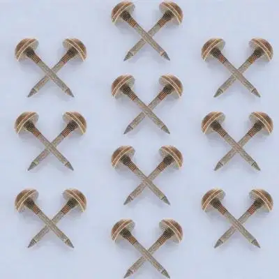 

20Pcs Copper Sofa Repair Nails Furniture Decorative Nails Weatherstrip Fixing Nail Strong Penetrating