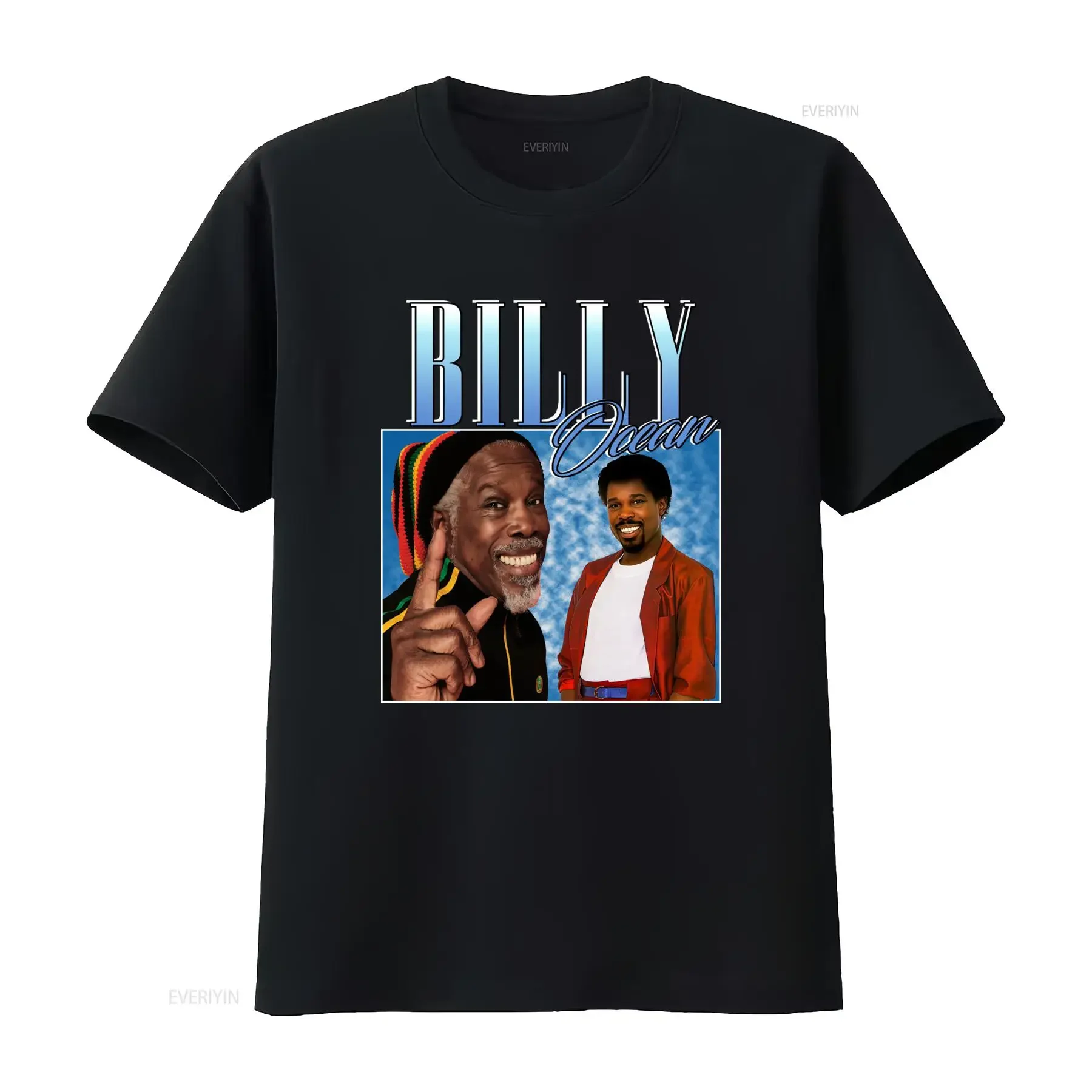 Billy Ocean Appreciation Funny Homage Throwback T Shirt for Stag Hen Do vintage Washed Stylish designer clothes homme Versatile